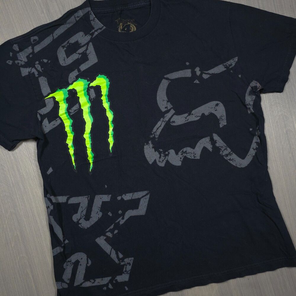 Fox Racing Monster Energy Ricky Carmichael Shirt L
